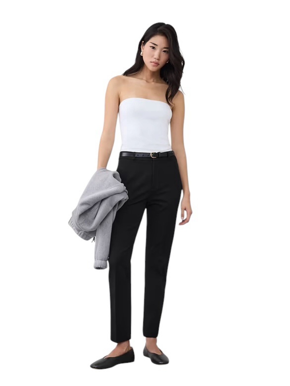 Banana Republic Black SLOAN SLIM HIGH-RISE ANKLE PANT- Size 12